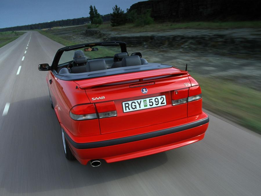  Saab 9-3 Convertible 1998 года  (фото 22 из 57)
